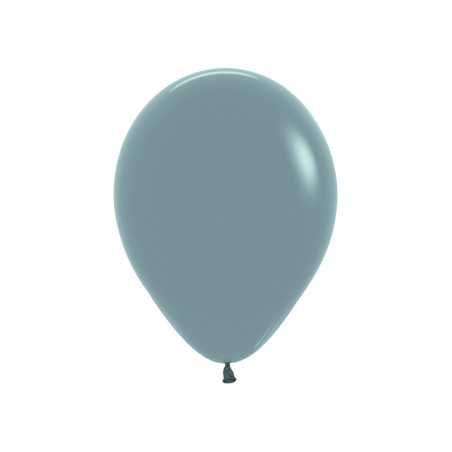Round balloons 9inch (23cm) - Pastel Dusk Blue - 140 R9140 Sempertex France