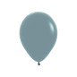 Ballons ronds 9" (23cm) bleu pastel grisé (Pastel Dusk Blue 140) – 50 pcs