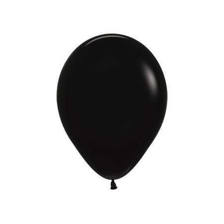 Round balloons 9inch (23cm) - Black - 080 R9080 Sempertex France