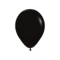 Ballons ronds 9" (23cm) noir (Black 080) – 50 pcs