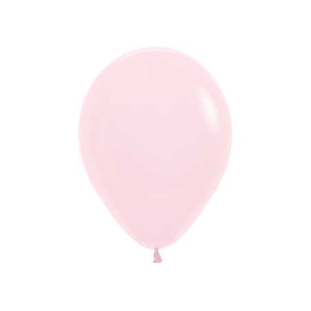 Round balloons 9inch (23cm) - Pastel Matte Pink - 609 R9609 Sempertex France