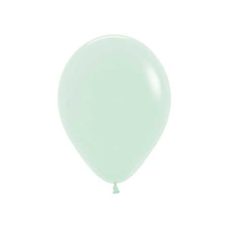 Round balloons 9inch (23cm) - Pastel Matte Green - 630 R9630 Sempertex France