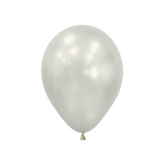 Round balloons 9inch (23cm) - Silk Oyster White - 806 R9806 Sempertex France