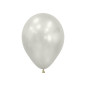 Ballons ronds 9" (23cm) blanc nacré soyeux (Silk Oyster White 806) – 50 pcs