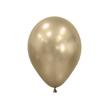Round balloons 9inch (23cm) - Silk Gold Dust - 870 R9870 Sempertex France