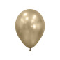 Ballons ronds 9" (23cm) or clair soyeux (Silk Gold Dust 870) – 50 pcs