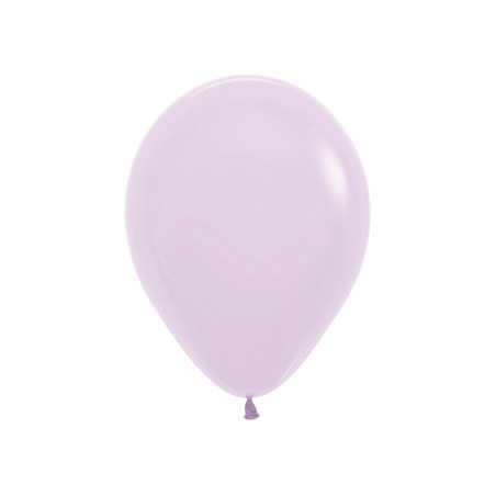 Round balloons 9inch (23cm) - Pastel Matte Lilac - 650 R9650 Sempertex France
