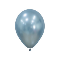 Round balloons 9inch (23cm) - Silk Arctic Blue - 839 R9839 Sempertex France