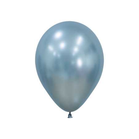 Round balloons 9inch (23cm) - Silk Arctic Blue - 839 R9839 Sempertex France