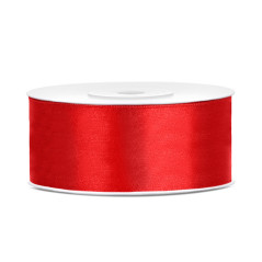 Ruban Satin Rouge 25m  Sempertex France