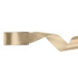 Cold Gold Satin Ribbon 25m