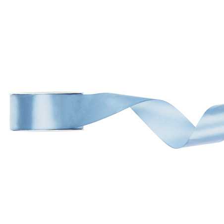 Ruban Satin Bleu Ciel Clair 25m Sempertex France