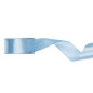 Light Sky Blue Satin Ribbon 25m