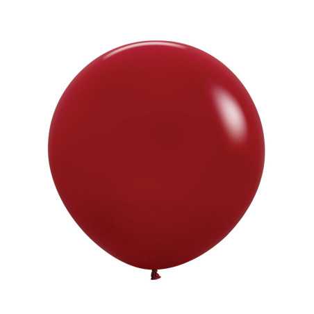 Round balloons 24inch (60cm) - Imperial Red - 016 R24016 Sempertex France