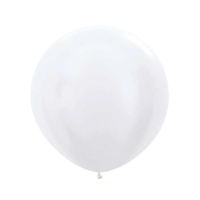 Ballons ronds 24" (60cm) - Pearl White - 405 - 3 Pcs Ballons ronds 24" (60cm) - Pearl White - 405 - 3 Pcs
