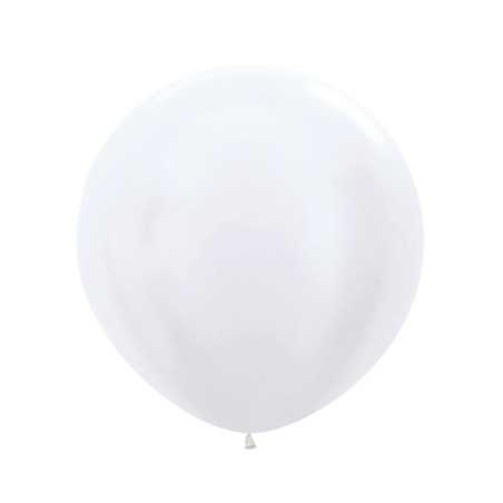 Ballons ronds 24inch (60cm) -  Pearl White - 405 R24405 Sempertex France