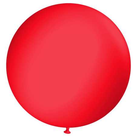 Round Ball 72 inches (180cm) - Red