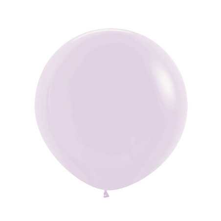 Ballons ronds 24inch (60cm) -  Pastel Matte Lilac - 650 R24650 Sempertex France