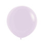 Ballons ronds 24" (60cm) lilas pastel mat (Pastel Matte Lilac 650) – 10 Pcs