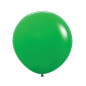 Ballons ronds 24" (60cm) vert trèfle (Shamrock Green 029) – 10 Pcs