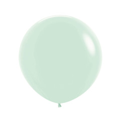 ballons-ronds-60cm-vert-pastel-mat-sempertex-france