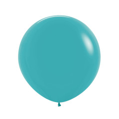 Ballons ronds 24inch (60cm) -  Caribbean Blue - 038 R24038 Sempertex France