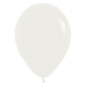 Ballons ronds 12" (30cm) blanc amande (Almond White 006) – 50 Pcs