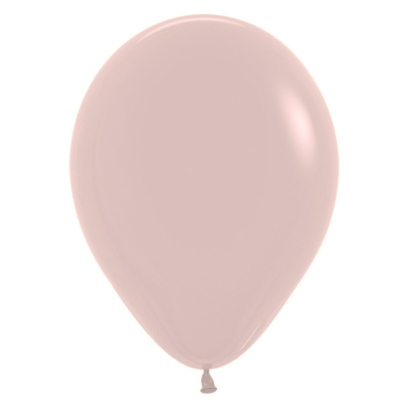 Ballons ronds 12" (30cm) rose nude (Creamy Blush 058) – 50 Pcs