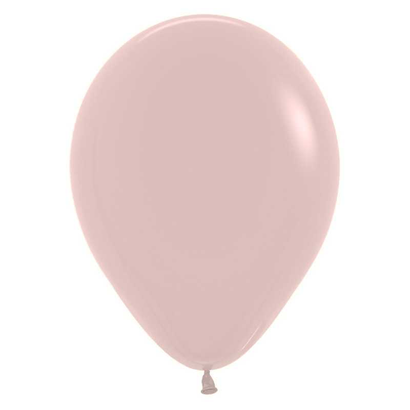 Round Balloons 12" (30cm) Nude Pink (Creamy Blush 058) – 50 Pcs