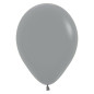 Ballons ronds 12" (30cm) gris urbain (Urban Grey 082) – 50 Pcs
