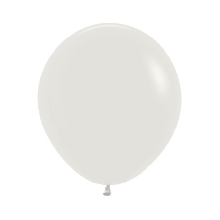 ballons-ronds-40cm-blanc-amande-sempertex-france