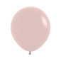 Ballons ronds 18" (40cm) rose nude (Creamy Blush 058) – 25 Pcs