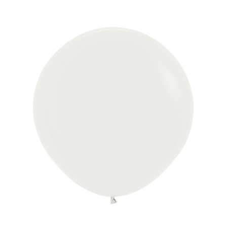 round-balloons-60cm-white-almond-sempertex-france