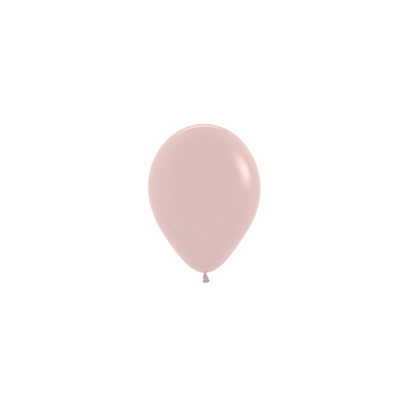 Ballons ronds 5" (12cm) rose nude (Creamy Blush 058) – 50 Pcs