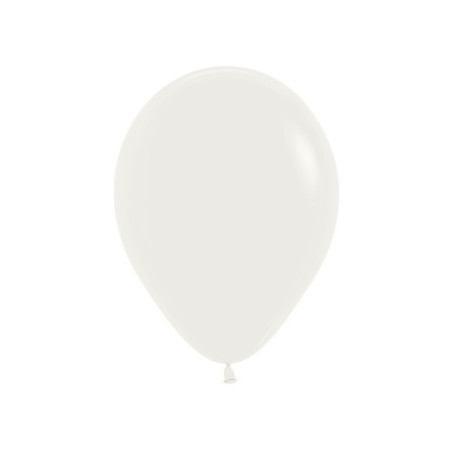 ballons-ronds-23cm-blanc-amande-sempertex-france