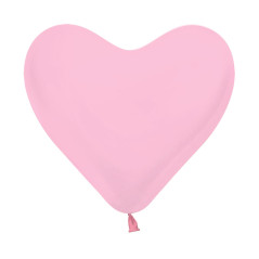 Heart Balloons 12inch (30cm) - Pink - 009 HRT12009 Sempertex UK