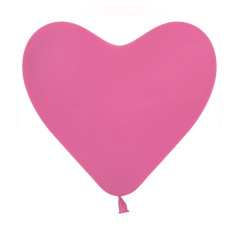 Ballons coeurs 12inch (30cm) - Fuchsia - 012 HRT12012 Sempertex France