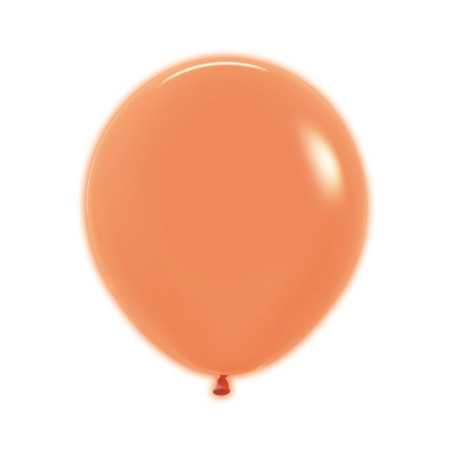 Round Balloons 18inch (40cm) - Neon Orange - 261 R18261 Sempertex France