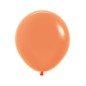18" (40cm) Neon Orange Round Balloons (Neon Orange 261) – 25 Pcs
