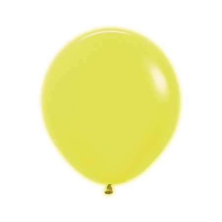 Round Balloons 18inch (40cm) - Neon Yellow - 220 R18220 Sempertex France