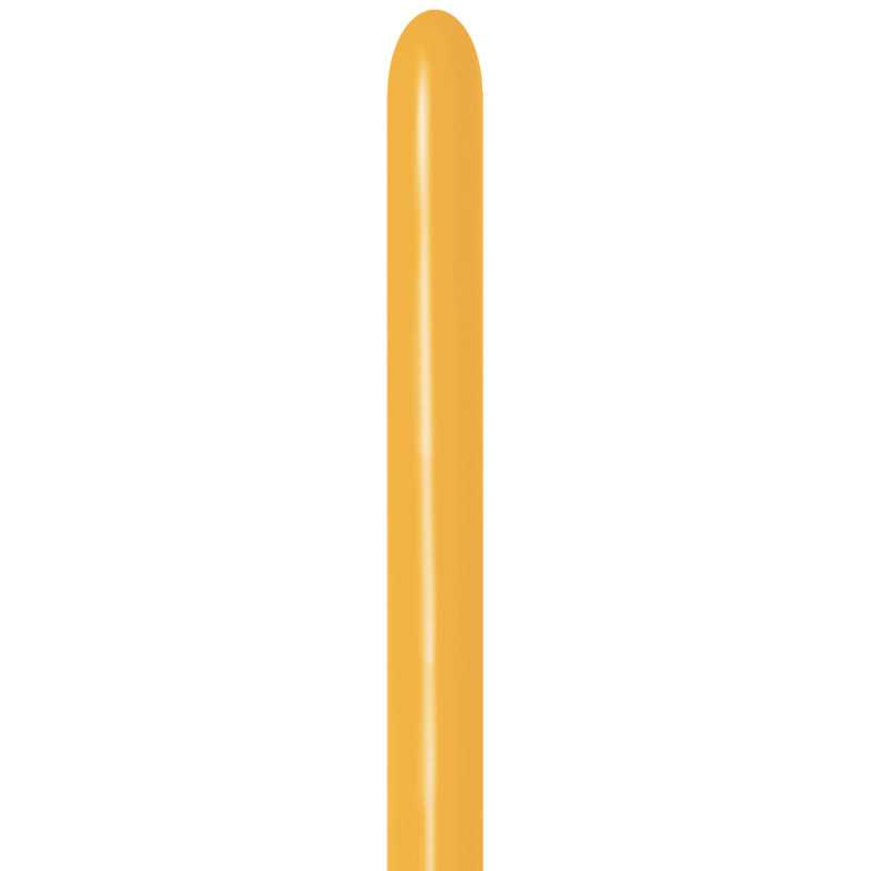 Ballons à sculpter 260 Nozzle Up moutarde (Mustard 023) – 50 Pcs