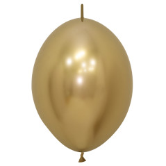 ballons-link-o-loon-30cm-or-chrome-sempertex-france