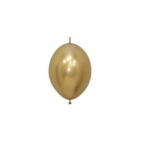 ballons-link-o-loon-15cm-or-chrome-sempertex-france