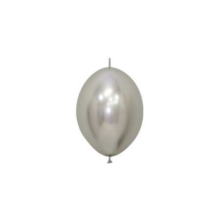 ballons-link-o-loon-15cm-argent-chrome-sempertex-france