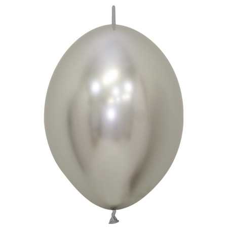 ballons-link-o-loon-30cm-argent-chrome-sempertex-france
