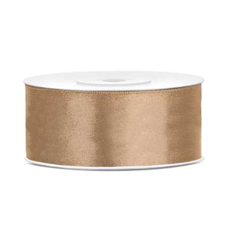 ruban-satin-Or-clair-25mm-25m