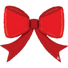 ballon-aluminium-noeud-rouge-90cm