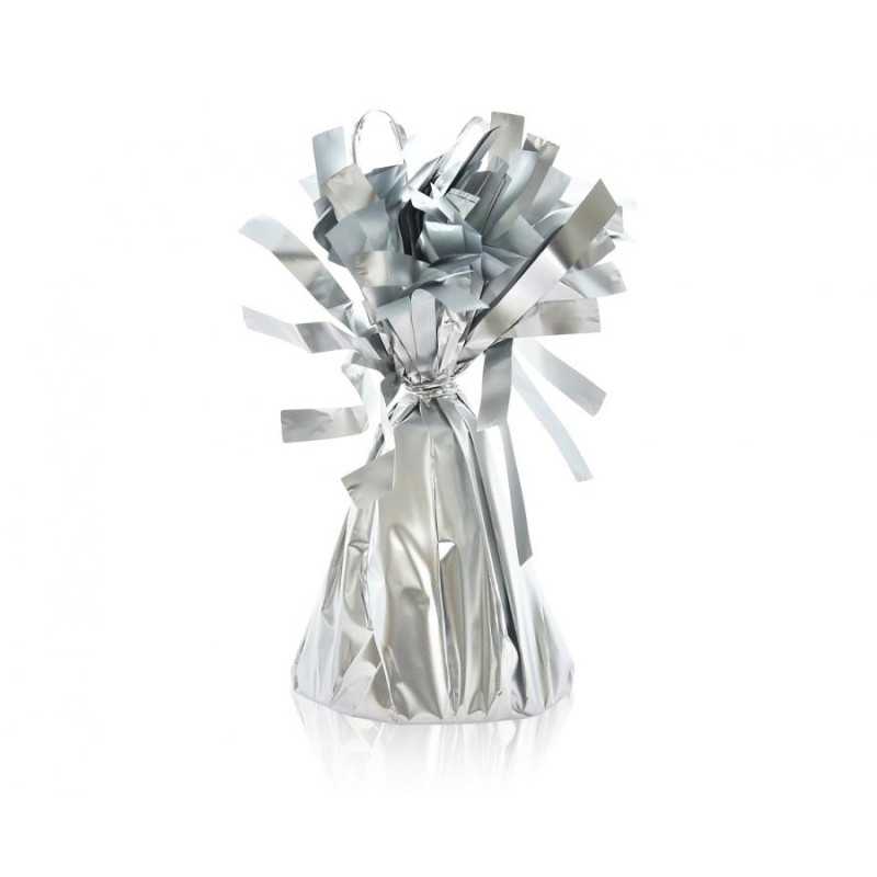 Poids ballon argent mat 12 Pcs