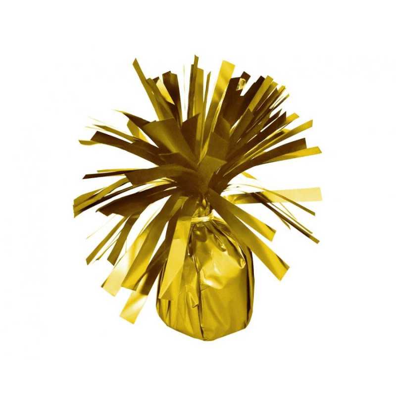 Poids ballon or satin 12 Pcs