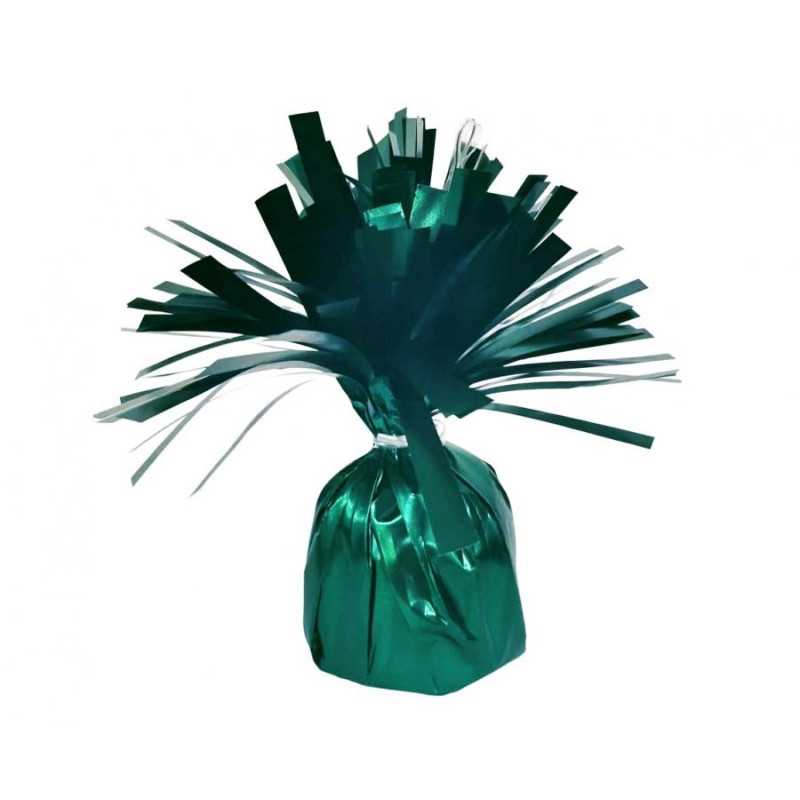 Poids ballon vert bouteille satin 12 Pcs